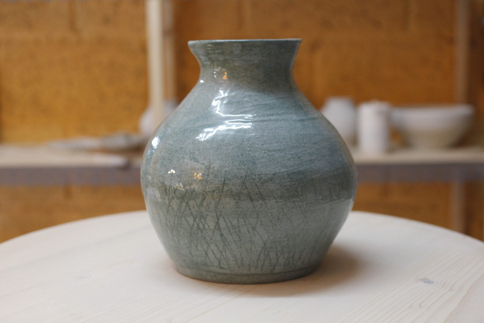 20210621 - vase feillage vert