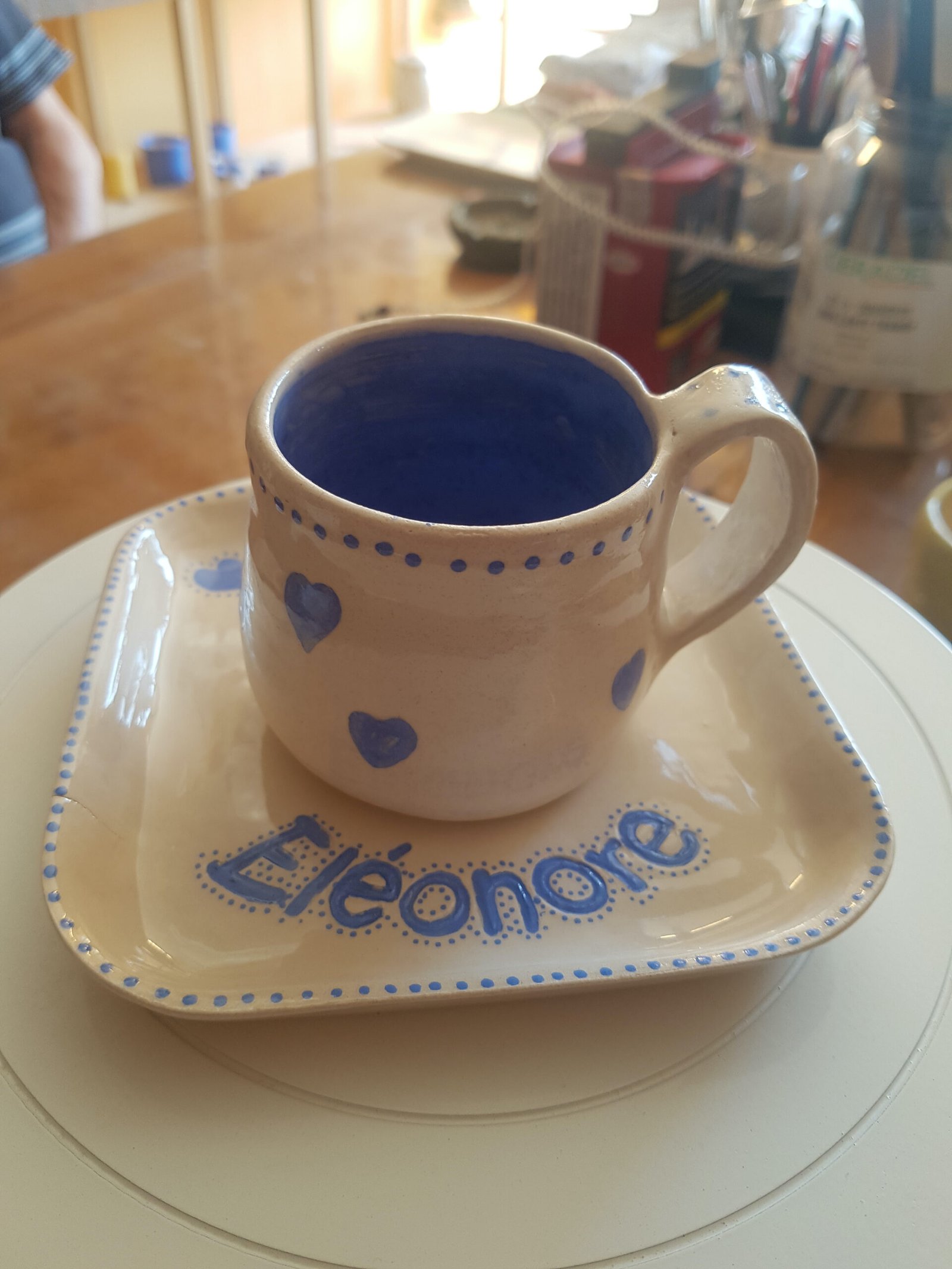 Ensemble tasse et soucoupe