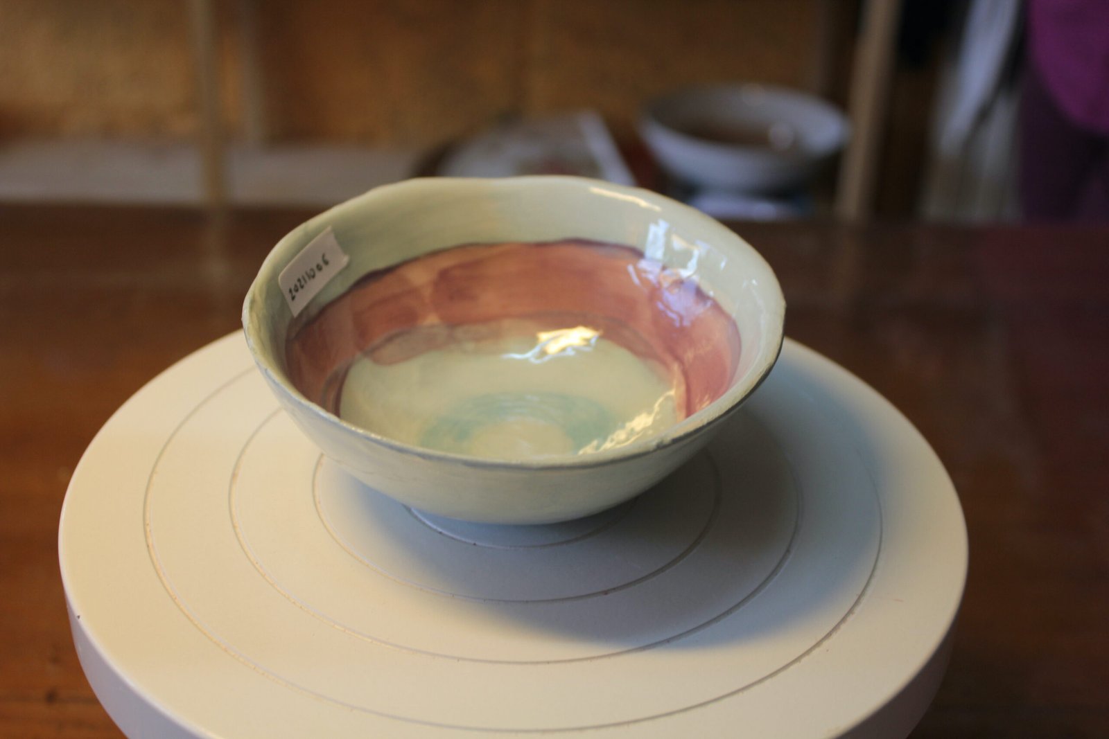 20211006 - Coupelle décor bleu-ciel:mauve